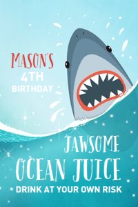 Capri Sun Shark Ocean Juice 0089 design preview