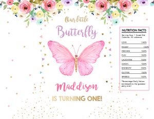 Chip Bag Butterfly 0162 design preview