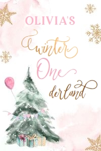 Capri Sun Winter Tree Girl Gold 0363 design preview