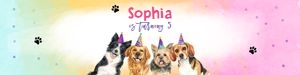 Water Bottle Label Dogs 0460 design preview