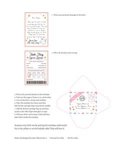 Tooth Fairy Kit Pink Teal 0526 design preview