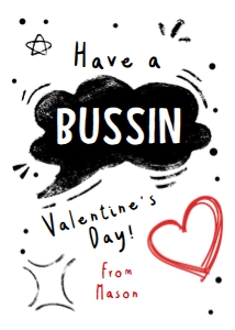Valentine Card Bussin 0370 design preview