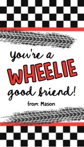 Valentine Tag Wheelie 0370 design preview