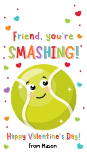 Valentine Tag Tennis 0370 design preview