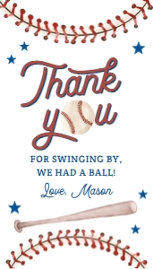 Favor Tag Baseball Swinging By 0492 design preview