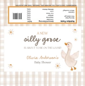 Candy Bar Wrapper Goose 0540 design preview