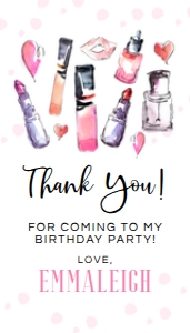Spa Day Favor Tag: Spa Day Favor Tag