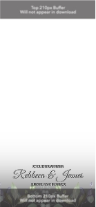 Wedding Snapchat Geofilter Elegant Text Delicate Leaves Floral Personalised Names Corjl Template Snap Chat Filter design preview