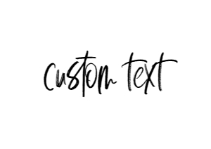 MOS-WHT-7-B615 - MODERN SCRIPT - WHITE - CUSTOM TEXT SIGN - A4: MOS-WHT-7-B615 - MODERN SCRIPT - WHITE - CUSTOM TEXT SIGN