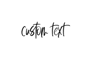 MOS-WHT-7-B615 - MODERN SCRIPT - WHITE - CUSTOM TEXT SIGN - A3: MOS-WHT-7-B615 - MODERN SCRIPT - WHITE - CUSTOM TEXT SIGN