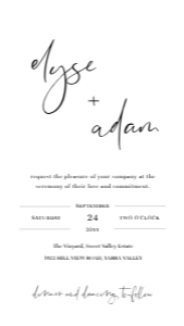 GIG-WHT-16-B710 - GIGI SCRIPT - WHITE - SMARTPHONE WEDDING INVITATION - 1080px x 1920px: GIG-WHT-16-B710 - GIGI SCRIPT - WHITE - SMARTPHONE WEDDING INVITATION