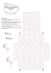 DOT-WHT-6-B1285 - POLKA DOT - WHITE - FAVOUR BOXES - A4: DOT-PNK-6-B1285 - POLKA DOT - PINK - FAVOUR BOXES