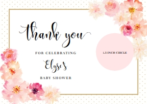 ABV-WHT-6-B1359 - ABBIEVILLE FLORAL - WHITE - LIP BALM FAVOUR CARD - A6: ABV-WHT-6-B1359 - ABBIEVILLE FLORAL - WHITE - LIP BALM FAVOUR CARD