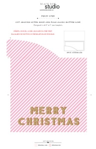STR-PKW-14-B1799 - STRIPE - PINK WHITE - CHRISTMAS GIFT CERTIFICATE HOLDER - 11" x 17": STR-RPK-14-B1798 - STRIPE - RED PINK - CHRISTMAS GIFT CERTIFICATE