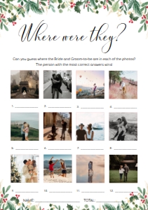 MER-WHT-10-B2320 - MERRIMENT - WHITE - WHERE WERE THEY PHOTO GAME - A5: MER-WHT-10-B2320 - MERRIMENT - WHITE - WHERE WERE THEY PHOTO GAME