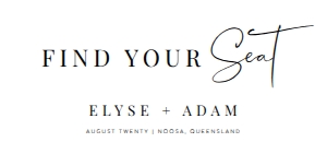 EST-WHT-9-B2183 - ESTELLE - WHITE - TABLE NUMBER HEADER CARD - DL: EST-WHT-9-B2183 - ESTELLE - WHITE - TABLE NUMBERS