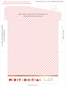 STR-RPG-14-B2410 - STRIPE - RED PINK - CHRISTMAS MONEY WALLET - LETTER: STR-RPG-14-B2410 - STRIPE - RED PINK - CHRISTMAS MONEY WALLET