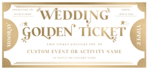 MAR-GLD-14-B2426 - MARGO - WHITE GOLD - WEDDING GOLDEN TICKET - DL: MAR-GLD-14-B2426 - MARGO - WHITE GOLD - WEDDING GOLDEN TICKET