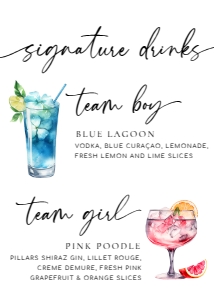 RYE-WHT-7-B2964 - RYE - WHITE - SIGNATURE DRINKS SIGN - 5" x 7": RYE-WHT-7-B2964 - RYE - WHITE - SIGNATURE DRINKS SIGN