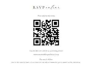 ELE-WHT-2-B2977 - ELLESMERE - WHITE - RSVP QR CODE - 4" x 5.5": ELE-WHT-1-B2975 - ELLESMERE - WHITE - MONOGRAM WEDDING INVITATION SUITE