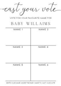 QIN-WHT-10-B3031 - QUINN - WHITE - NAME VOTING BOARD - A1: QIN-WHT-10-B3031 - QUINN - WHITE - NAME VOTING BOARD