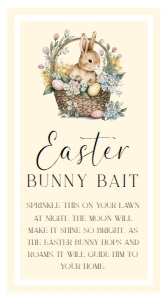 EAS-YEL-6-B3084 - EASTER - YELLOW - EASTER BUNNY BAIT TAG - 5cm x 9cm: EAS-YEL-6-B3084 - EASTER - YELLOW - EASTER BUNNY BAIT TAG