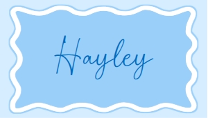 WAV-BLU-5-B3320 - WAVE - BLUE - FLAT PLACE CARDS - 2" x 3.5": WAV-BLU-5-B3320 - WAVE - BLUE - PLACE CARDS