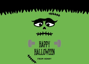 HAL-MLT-6-B3676 - HALLOWEEN - BLACK - CHOCOLATE WRAPPER - 9cm x 12.5cm: HAL-MLT-6-B3676 - HALLOWEEN - BLACK - CHOCOLATE WRAPPER