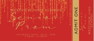 prom ticket red: 761571020