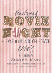 movie night pink: 870132990