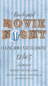 movie night blue mobile: 870136206