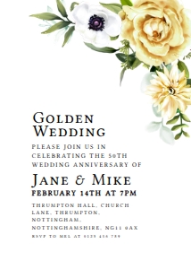 golden wedding: 942369912
