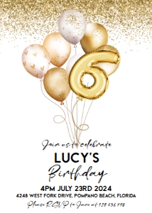 new balloons gold 6: 1175473399