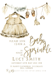 boho baby sprinkle girl: 1225720225
