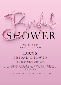 bridal shower pink: 1255859360
