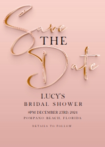 blush save the date: 1260703734