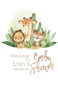 safari sign 24x36 bs: 1271380444