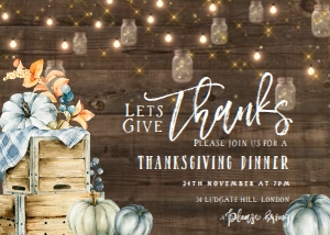 rustic thanksgiving: 1326716370