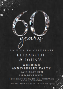 60th wedding anniversary: 4338366836