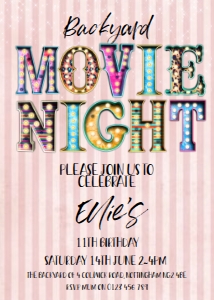 movie night pink: 4360266315
