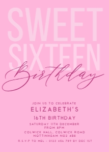 16 pink birthday: 4474890860