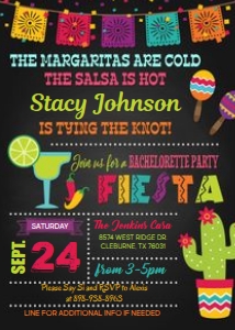 Fiesta Bachelorette - Blk Bkgrnd: Fiesta Bachelorette - Blk Bkgnd