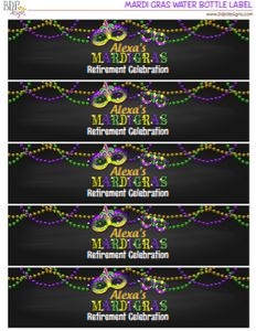 Mardi Gras WB Label_Retirement design preview