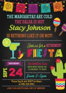 Fiesta Retirement Invitation_CUSTOM: Fiesta Retirement Invitation_CUSTOM
