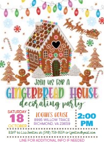 Gingerbread House Decorating Party_WH design preview