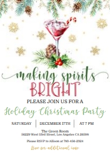 Making Spirits Bright_5x7: Making Spirits Bright_5x7