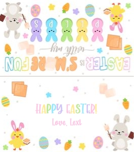 Easter is Smore Fun_Peeps_Treat Topper design preview