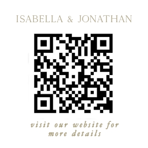 Boho Tropical  - Isabella 2.5 sq card: Wildflower Frame Invitation Suite - Georgina