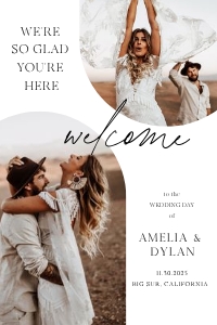 Double Arch Welcome Poster 24x36 design preview