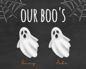 Halloween Our Boo's - 8x10 design preview